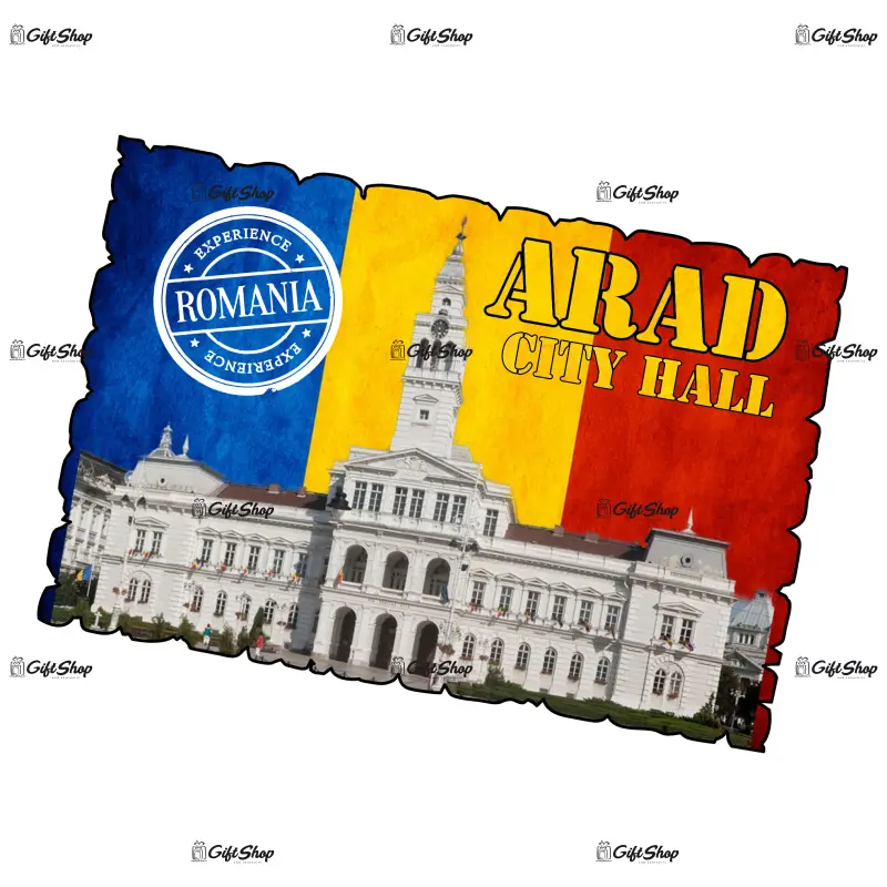 Arad romania, primaria, magnet frigider mgs029